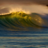 Backlit Plaat wave
